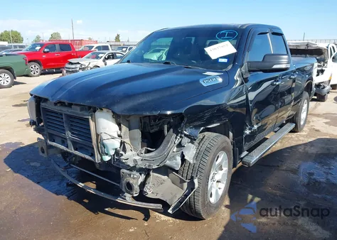 2020 Ram 1500 Lone Star 4X2 6'4 Box from USA, damaged, VIN 1C6RREBG1LN406601